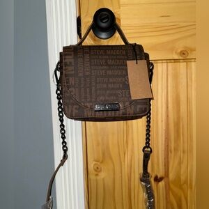 Steve Madden Logo Print Crossbody Bag